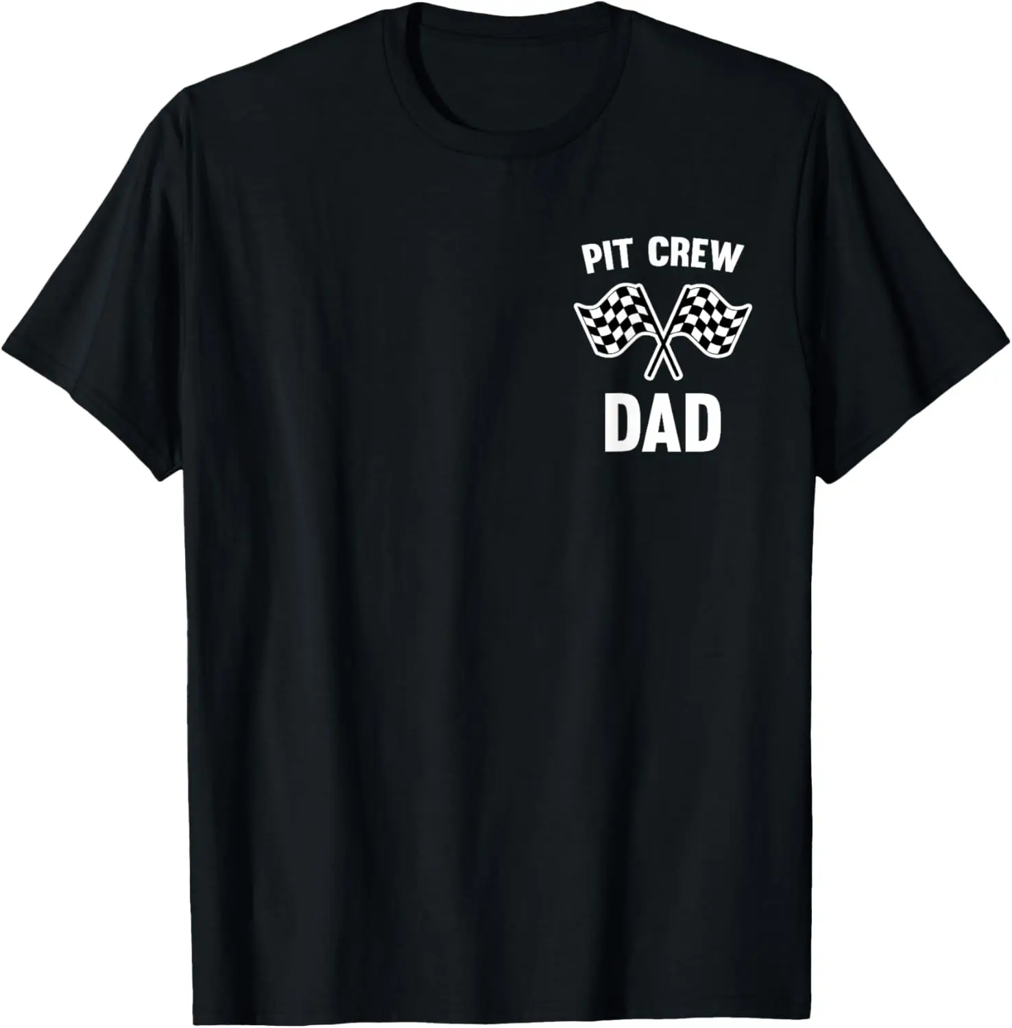 Race Car Birthday Matching Racing Family Dad Pit Crew T-Shirt