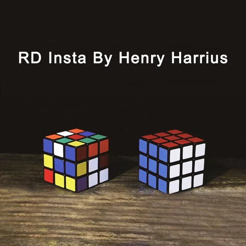 

RD Insta By Henry Harrius Close up Magic Tricks Street Illusion Magia Magie Magicians Prop Gimmick The MOST VISUAL Cube Solve