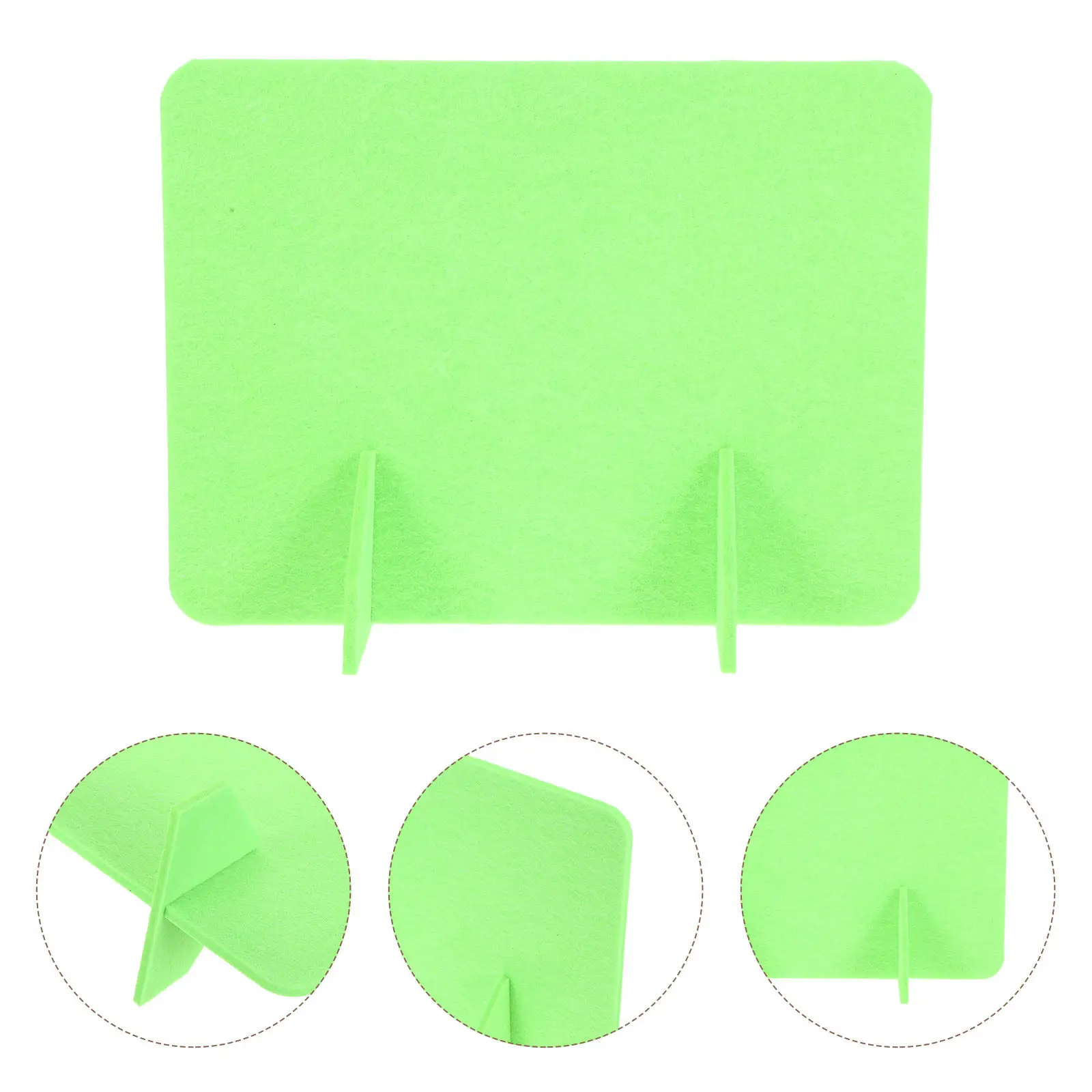 

Набор из 4 войлочных перегородок для офисного стола, 1.83x3.00 м, для обеспечения конфиденциальности в классах, для тестирования, учебы, рабочих мест, настольных разделителей.