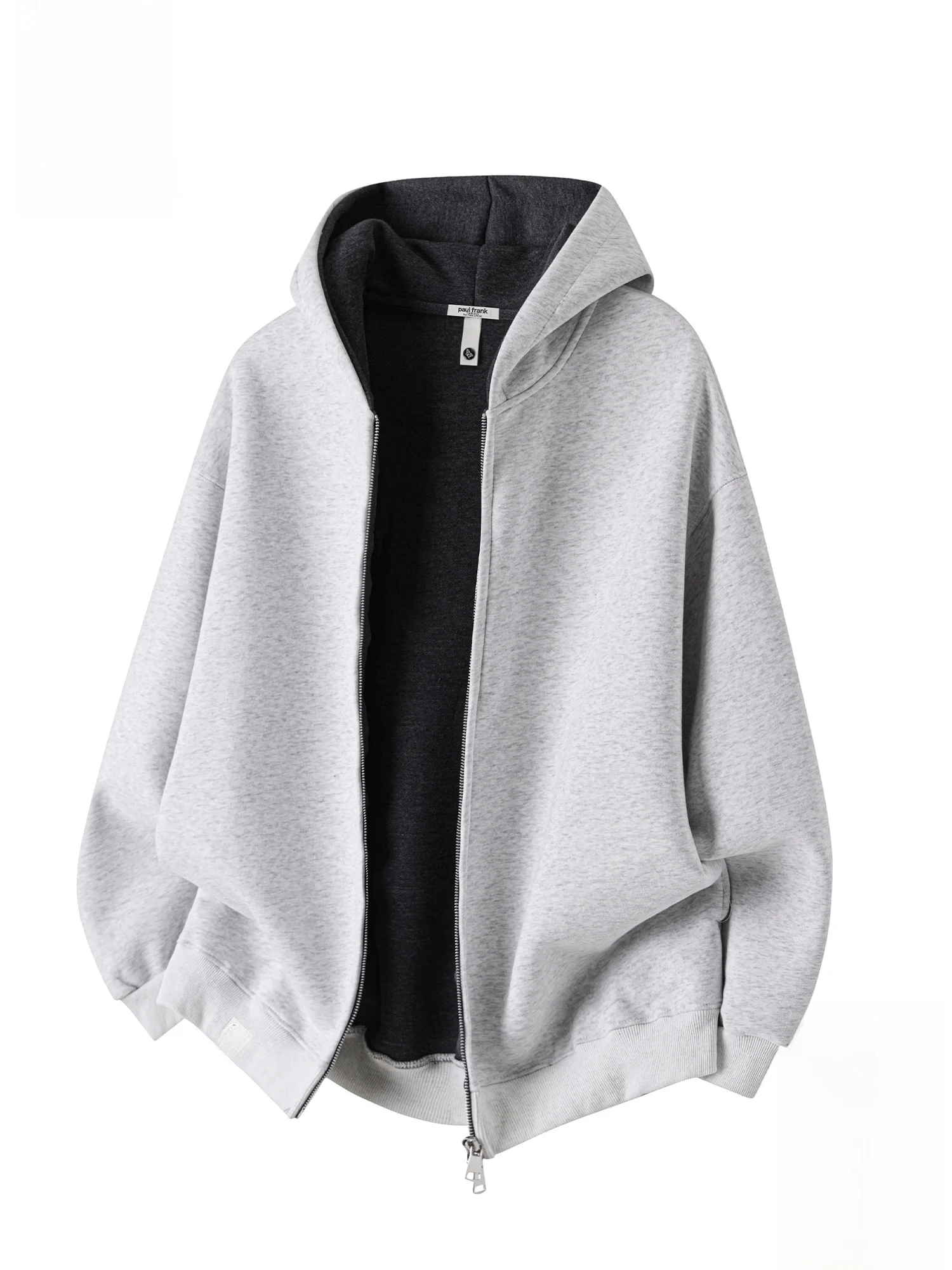 

PaulFrank Heavyweight Hooded Open Cardigan Sweatirt Men's Winter Casual Loose New Versatile Outerwear Comfortable Cotton Po...