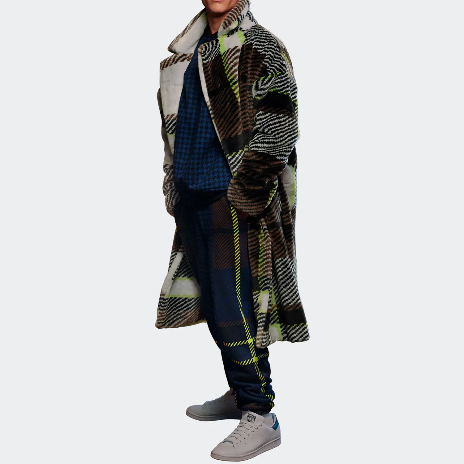 Adidas genuine IVY PARK men's and women's sports long fashion jacket HN1573
