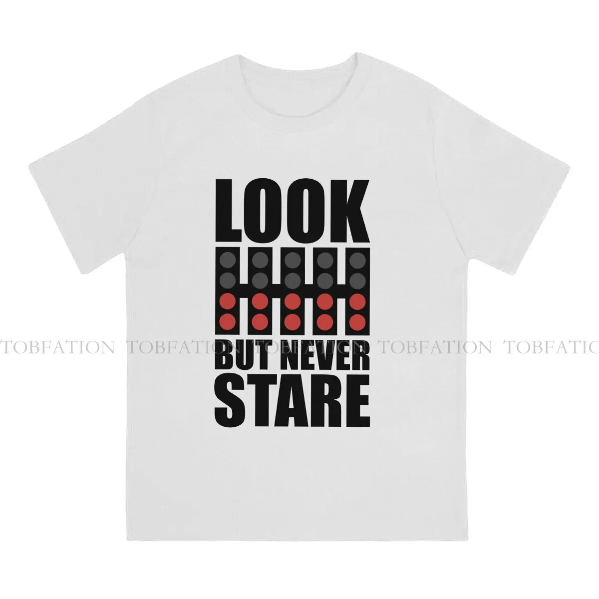 Look But Never Stare F1 Car Racing Men T Shirt Cotton Graphic O-Neck Tee Shirt Harajuku Short Sleeve