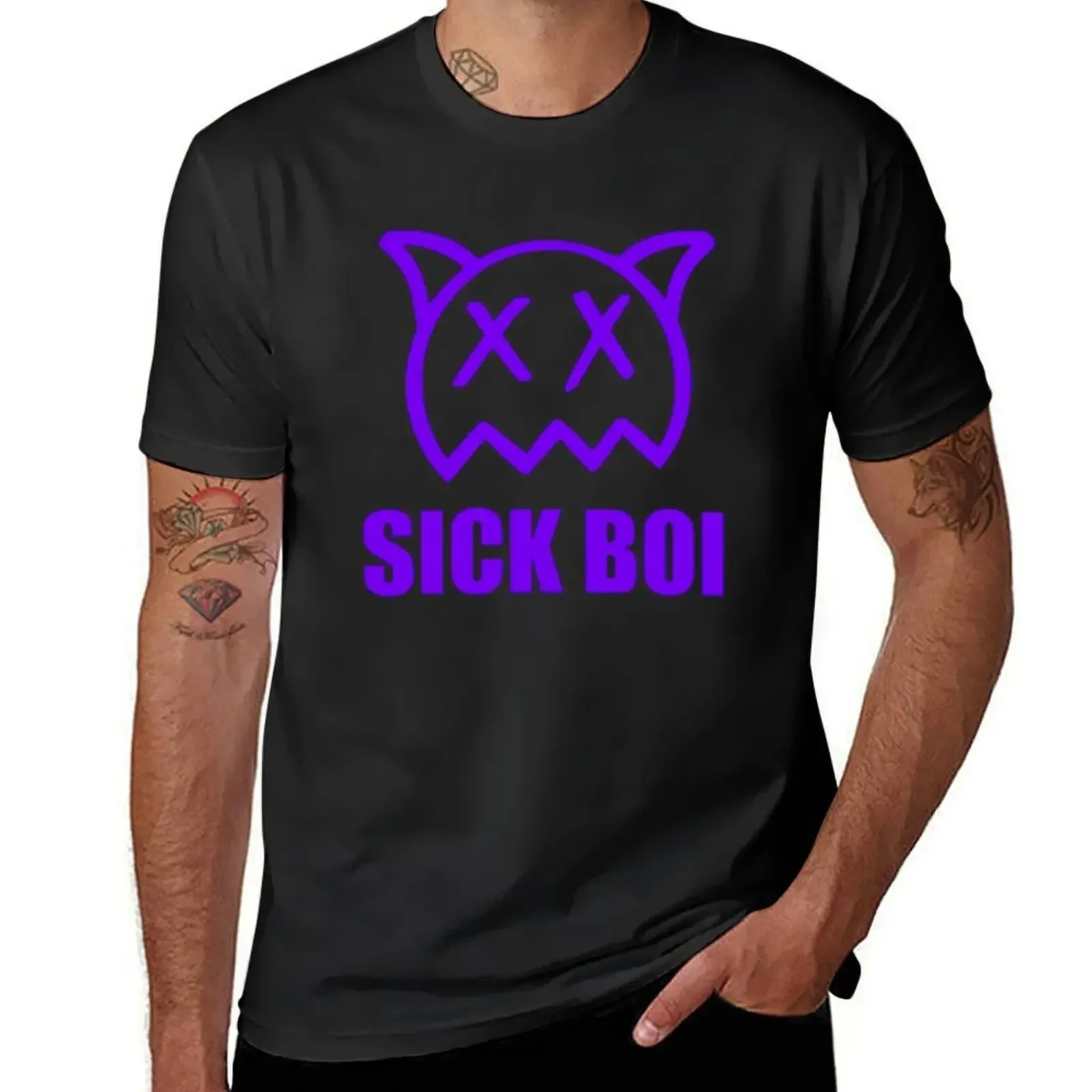 

Ren Sick Boi T-Shirt customizeds graphic t shirt vintage mens shirts graphic tee