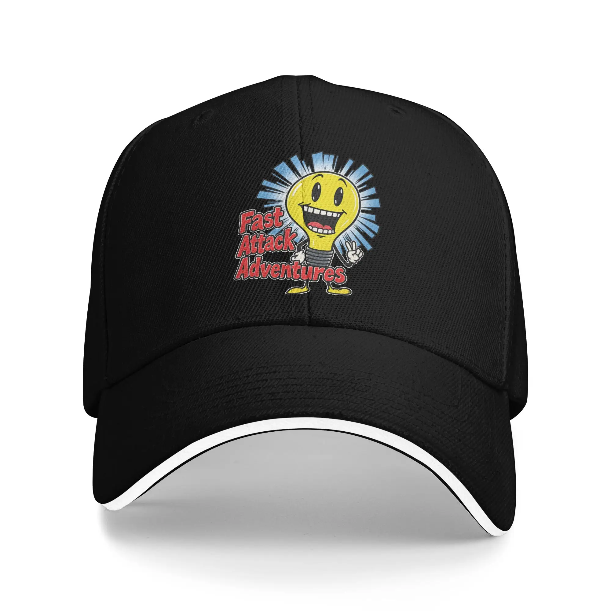 Fact Attack Adventures Lighty Golf Cap Outfit Leisure  Casquette For Men Women Golf Headewear  Adjustable