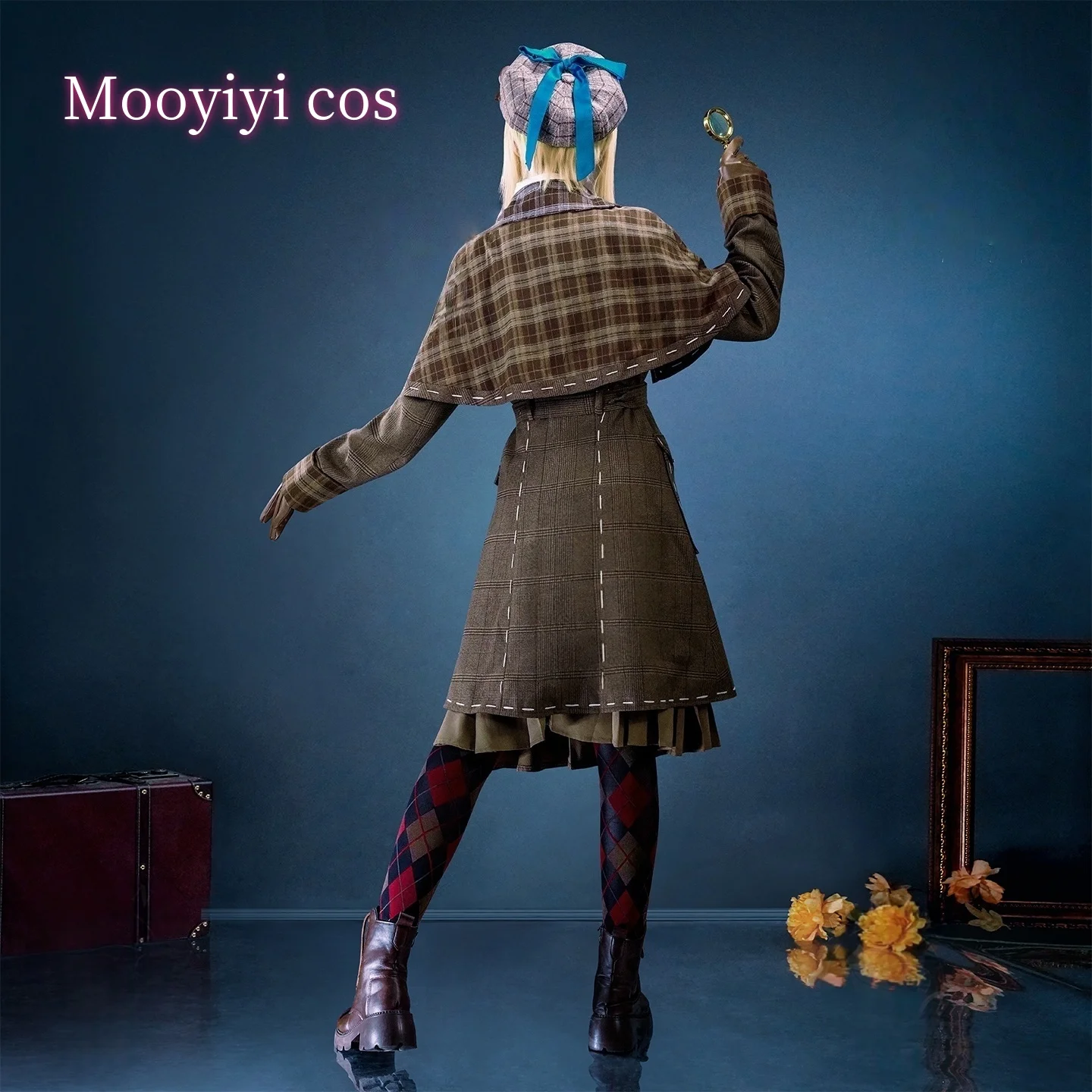 حديثا إيما وودز تأثيري حلي هالوين عيد الميلاد لعب الأدوار حفلة لعبة كوميدية الهوية الخامس بستاني المرأة فستان S-XXL #3