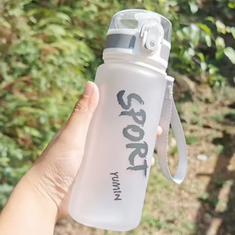 كوب شاي بلاستيكي محمول سعة 500 مل للرجال والنساء، كوب ماء بمساحة رياضية خارجية بسعة كبيرة #6