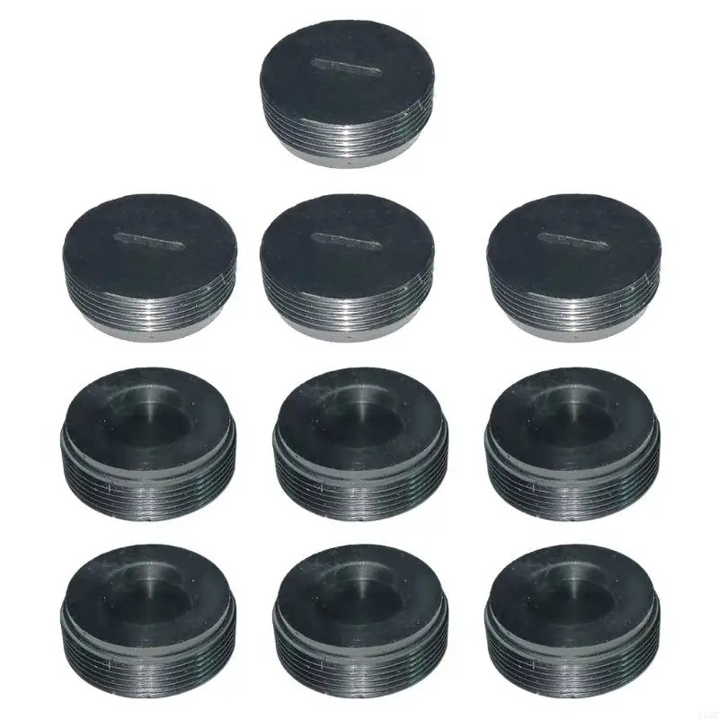 

N58C 10PCS Черный пластиковый винт -винт с заменой корпуса.