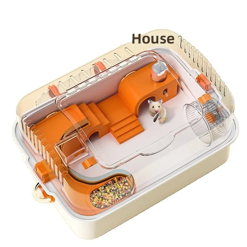 

Hamster Cage Cheap Large Cottage Cage Golden Bear Acrylic House Rat House Small Hamster