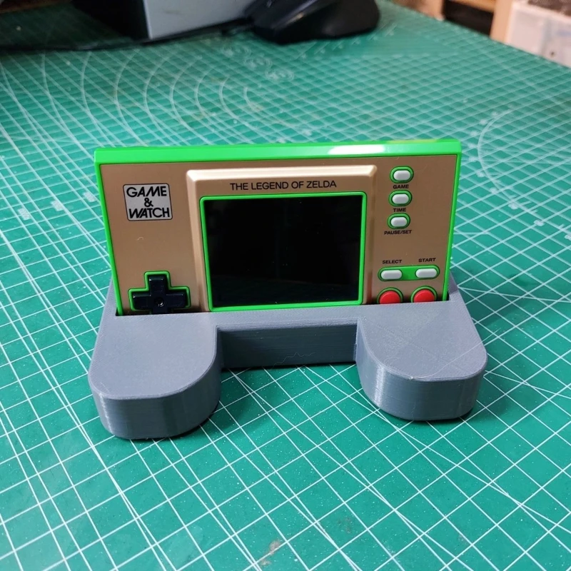 

Для Nintendo Game Watch 3D-печать Игровая консоль Геймпады Ручка Palm Base Дисплей Настольная пластина Кронштейн Подставки для GameWatch