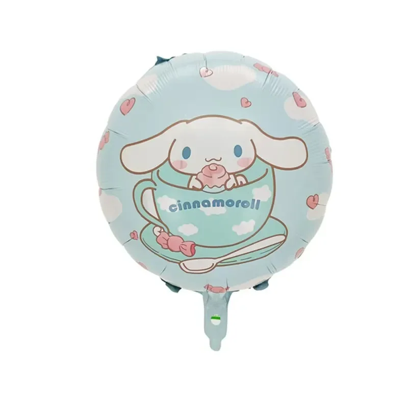 Cartoon Kuromi My Melody Themen-Folienballons Set Latexballons Kindergeburtstagsparty Dekoration Zahlenballon Globos – Detail 22