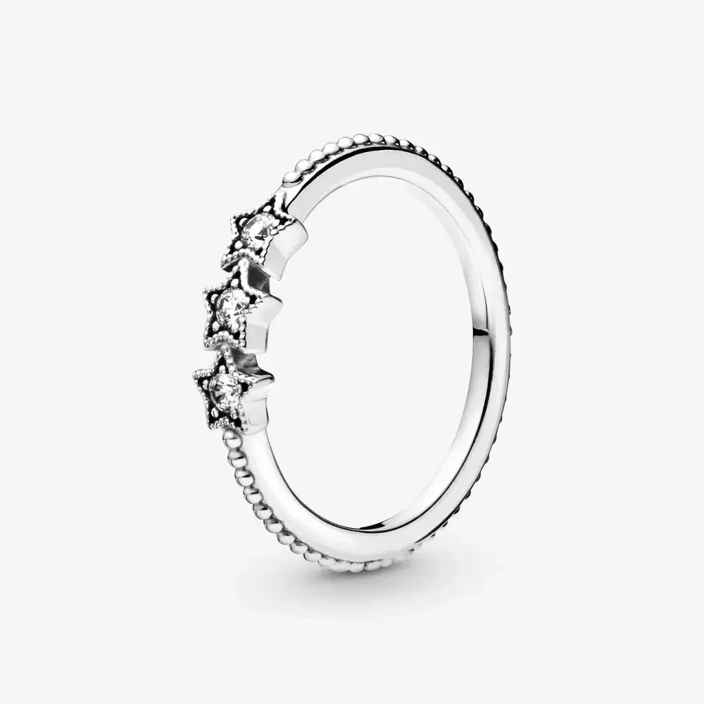 Nuovo 925 Sterling Silver Luxury Charm Star bracciale Collection Jewelry fit Original Exquisite Pearl regalo di fidanzamento da donna