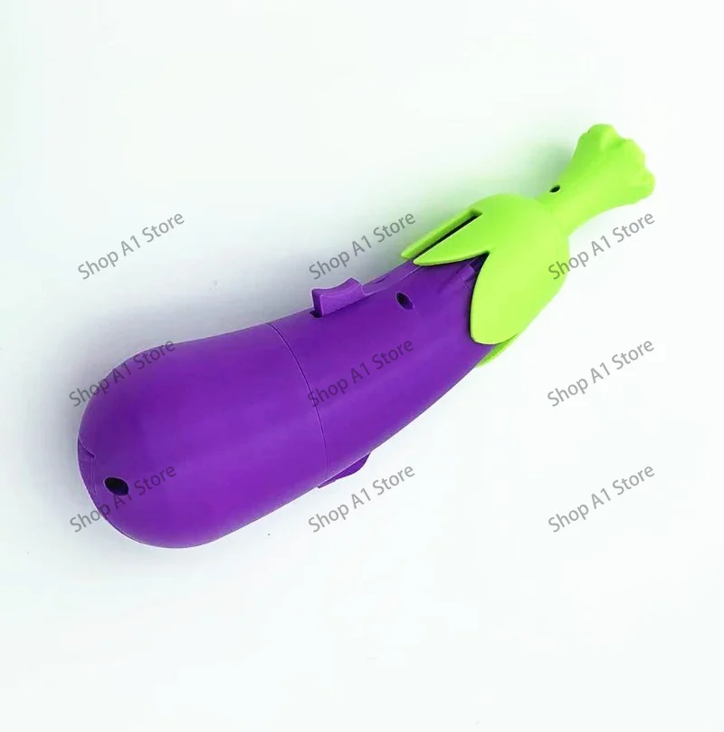 3D printed eggplant launcher nerf launcher