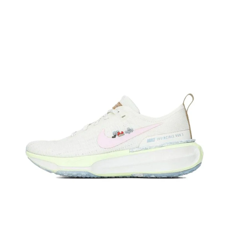 

Nike ZoomX Invincible Run 3 Sail Pink Foam Barely Volt Women's IB8883-161