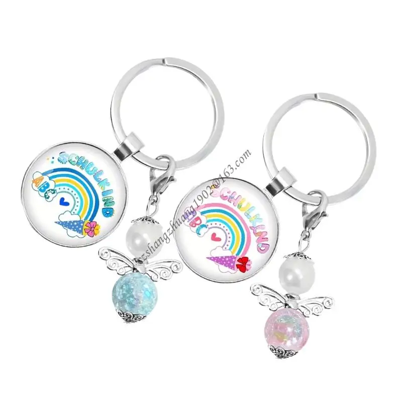 Q6RB ملحق Charm Angel Charm Q6RB لمحافظ على الظهر هدايا