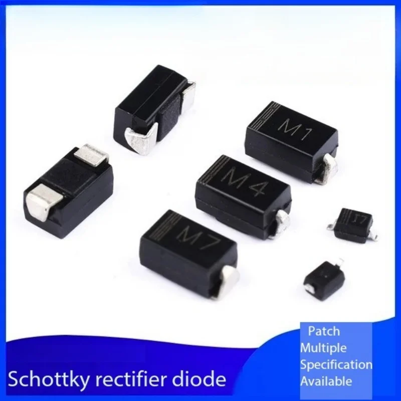 20PCS SMD Rectifier Diode M1 M4 M7 T7 Silk Screen 1N4007 IN4004 1N4001 SMA package