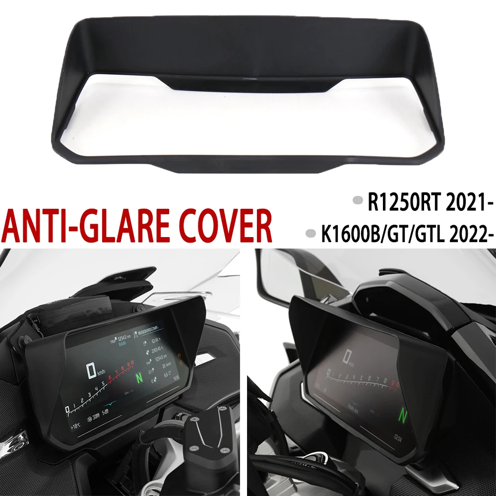 Nuevo para BMW R1250RT K 1600 GTL GT B K1600B K1600GT 10,25 pulgadas cubierta antideslumbrante pantalla parasol visera TFT 2021 2022 -