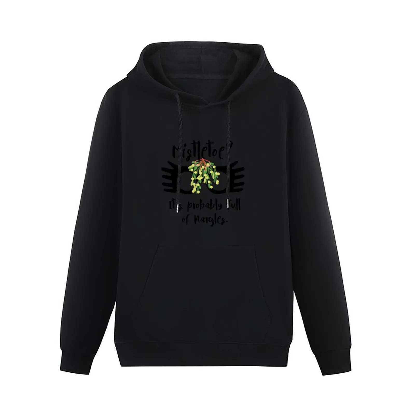 Mistletoe Pullover Hoodie mens clothing fashion men clothes for men graphic hoodies