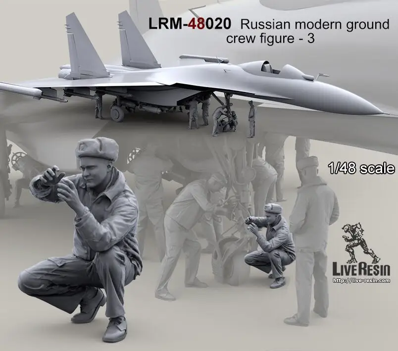 

1/48 Resin Model Figure GK， Unassembled and unpainted kit