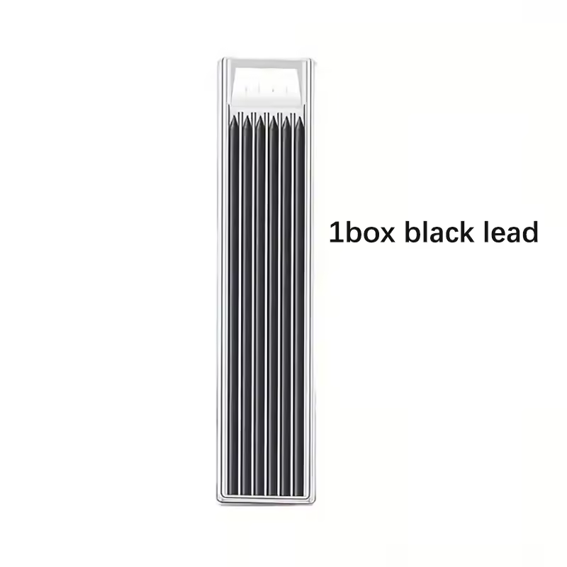 2.8mm Solid Woodworking Automatic Pencil Set with 2B Multicolor Lead Core Deep Hole Marking Architectural Design Marking Pen - Image 14