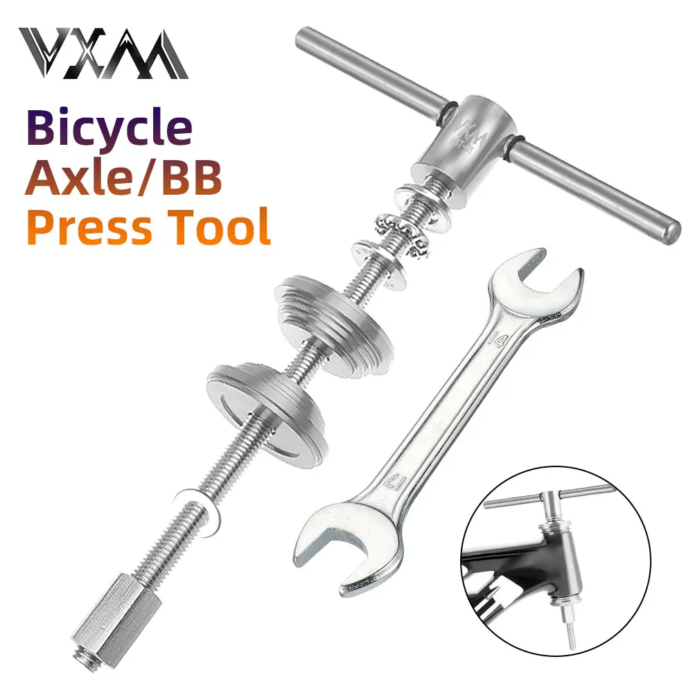 

MTB Bicycle Headset Installation or Removal Tools Bike Bottom Bracket BB Bearing Extractor/Press Tool Road Cycling Repair Kits