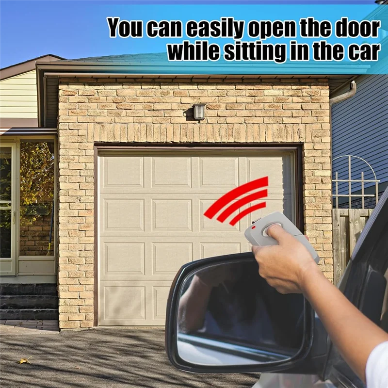 FFYY-Linear 308911 MCS308911 300Mhz Garage Door Opener Remote Control For Multi Code- 4 Pcs 1 Channel Gate Opener Remote