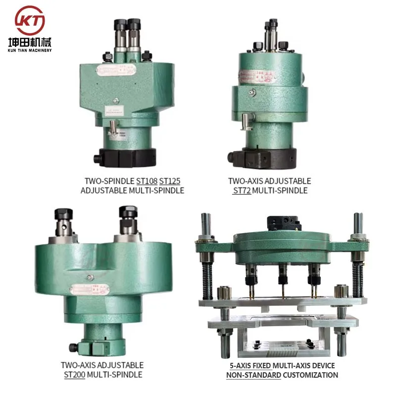 Hot Adjustable and Fixed Multi Axis Multi Head Tapping Machines and Drilling Machines with Multiple Holes Support Customization