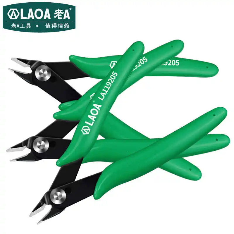 

LAOA 5-дюймовые SK5 прочные электронные ножницы диагональные плоскогубцы электрические ножницы пластиковые плоскогубцы инструменты для электрика
