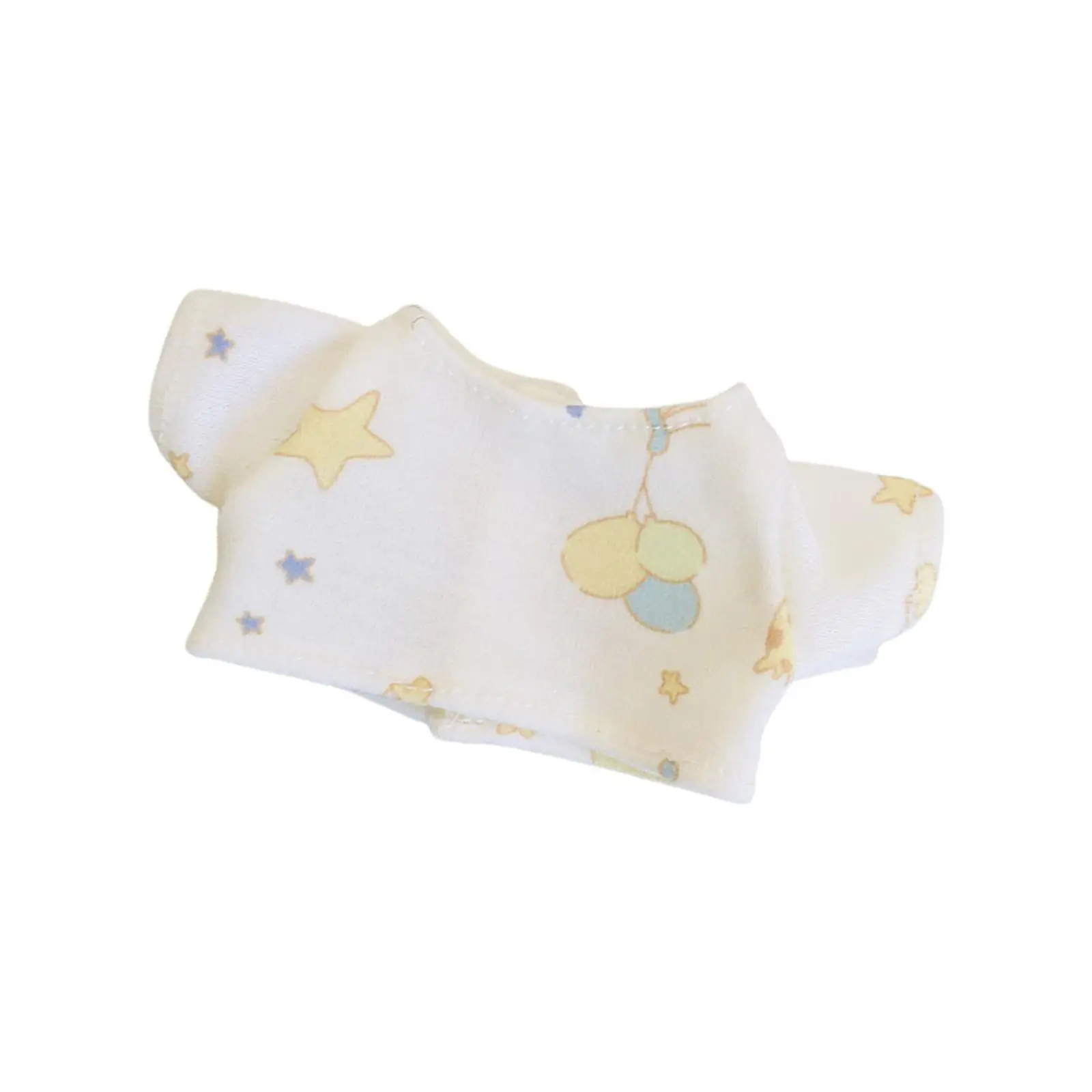 17 cm Puppen-T-Shirt, lässige Baumwollkostüme, Spielzeugkleidung für Babypuppen, Sammlergeschenke und Spiele