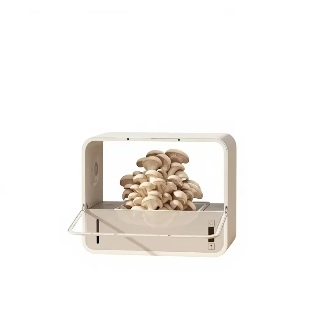 Automatic Vertical Indoor Mushroom Cultivation System Intelligent Aquaponic Growing Box Pump Home Office Growing Kit