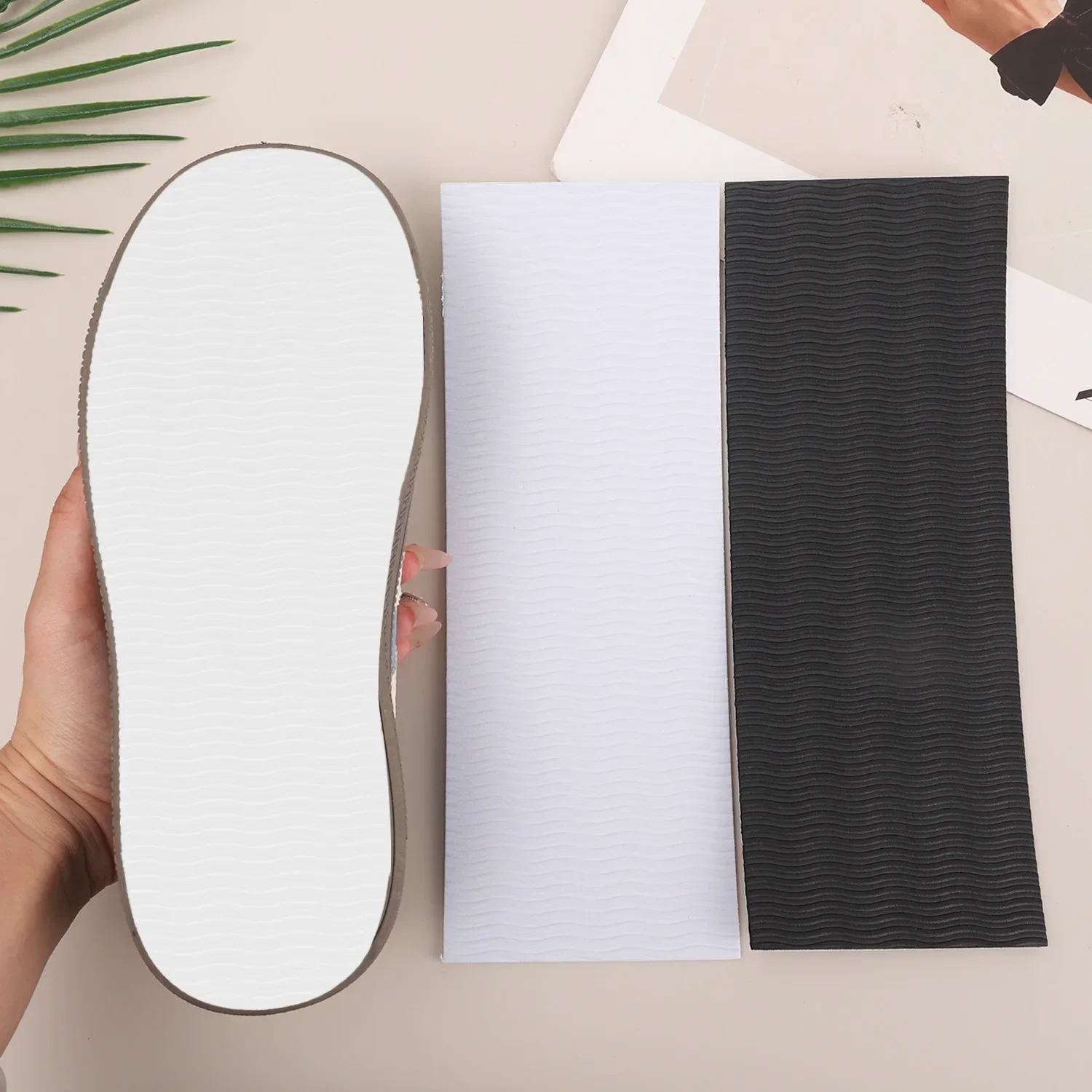 Bricolage réparation anti-dérapant chaussures semelles tampons en caoutchouc semelle extérieure patchs de remplacement hommes femmes auto-adhésif chaussure bas protecteur autocollants