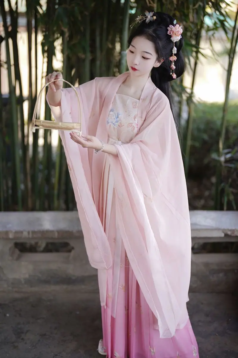 Ancient Chinese Hanfu Women Carnival Fairy Cosplay Costume Dance Dress Theme Party Outfit Hanfu Dress For Women Plus Size XL