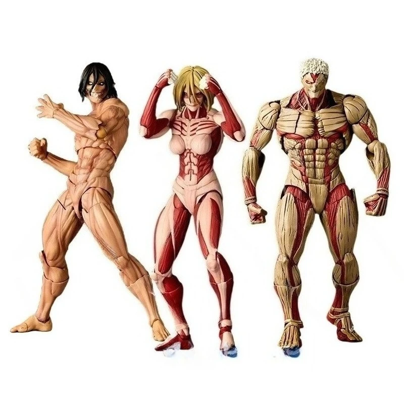 Original Kaiyodo Revoltech Amazing Yamaguchi Attack on Titan NR068