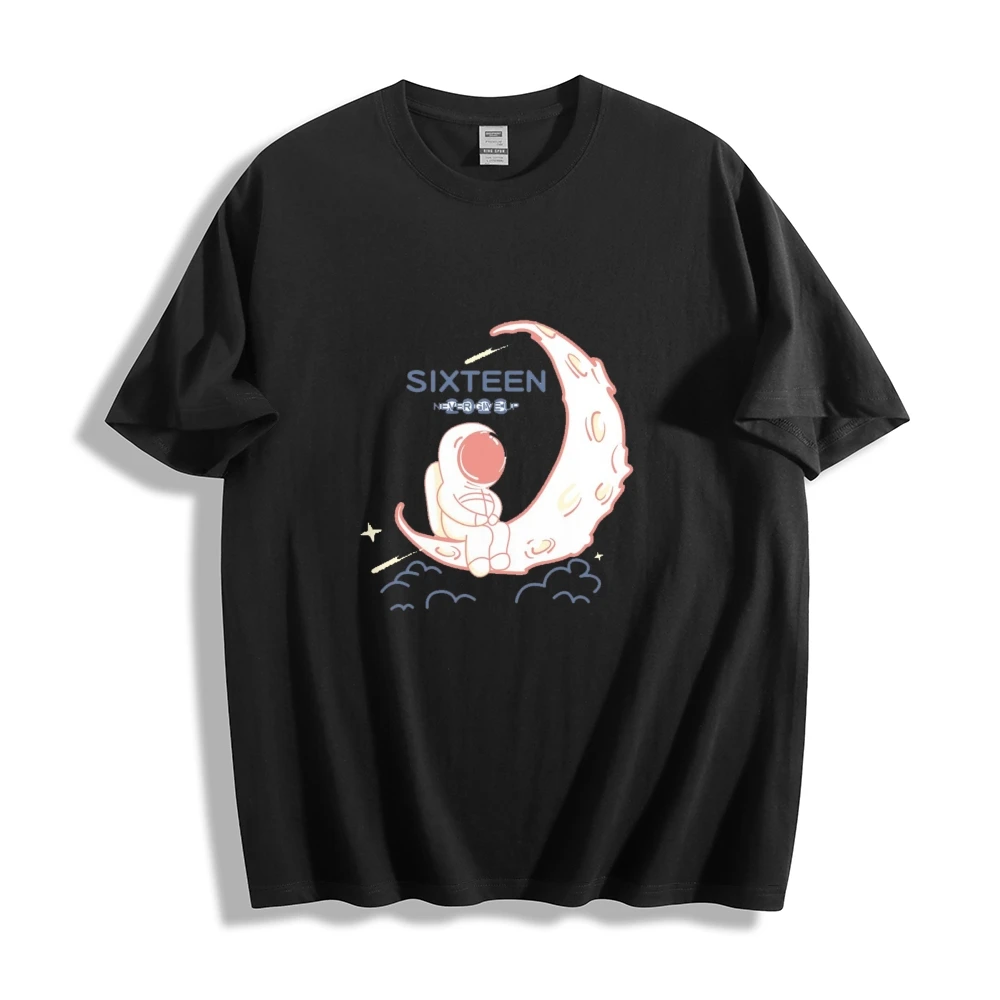 

Cotton T-Shirts Trendy Cartoon Prints Loose And Comfortable Cotton Fabric Awaken Childhood Memories Summer Playful Outfits