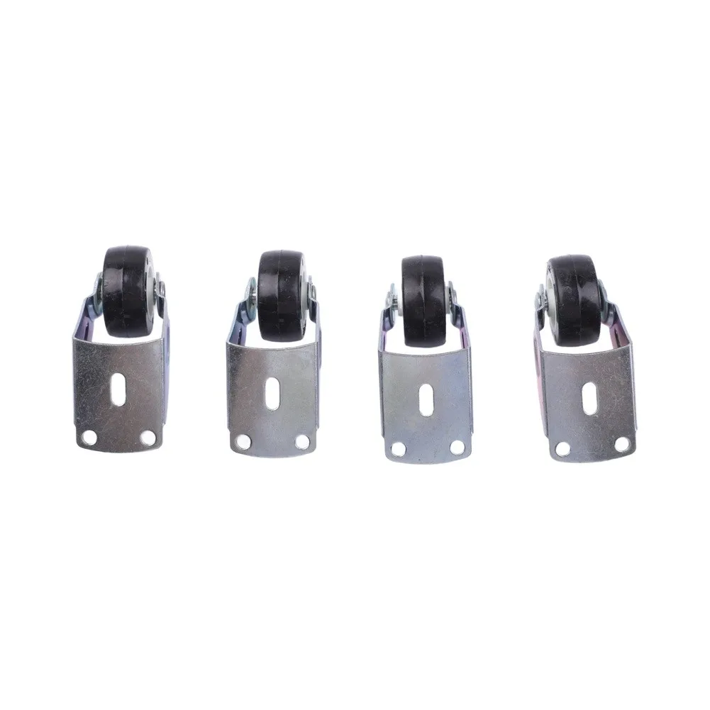 Gate Support Wheel Made of Cold Rolled Steel and Polypropylene for Durability Fixed Directional Caster for Outdoor Applications