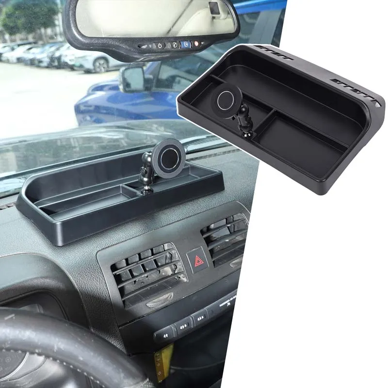 

Ящик для хранения на приборной панели салона автомобиля для Hummer H3 2005-2009, лоток, держатель для телефона, подставка, нескользящие автомобильные аксессуары