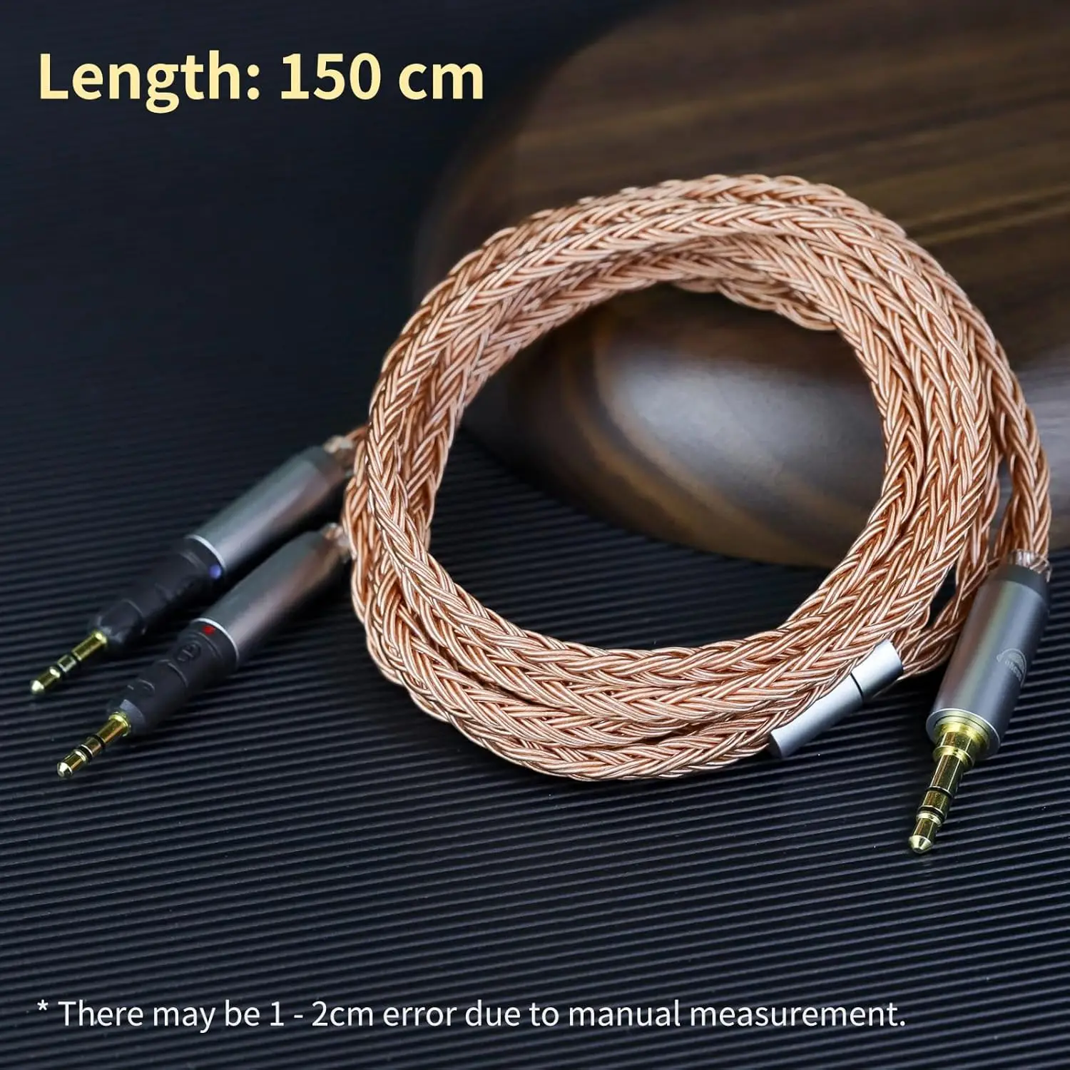

okcsc ZT16 Upgraded Replacement Cable 16 core OFC high Purity Oxygen Free Copper Hand-Woven Cable for R70X Headphone R70X-3.5MM
