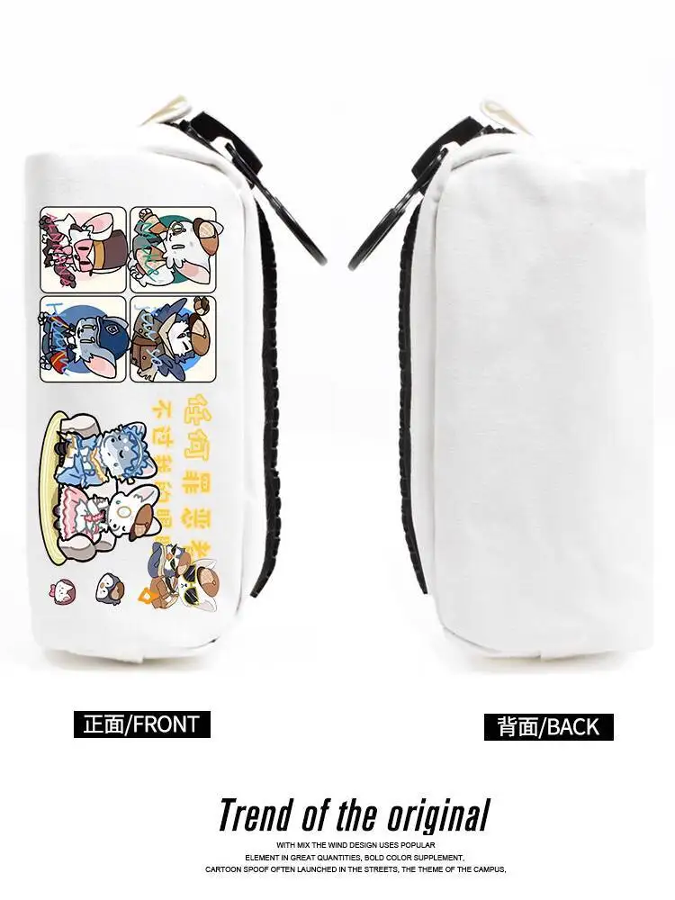 Detective Doro Merchandise Mike Fox Hearn Elena Nana Fan Student Pencil Case Stationery Bag Anime