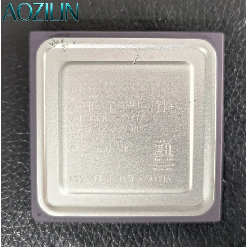 AOZILIN AMD-K6-III+/400AT2 Vintage CPU, Antique Processor for Old Motherboard Collection & Repair
