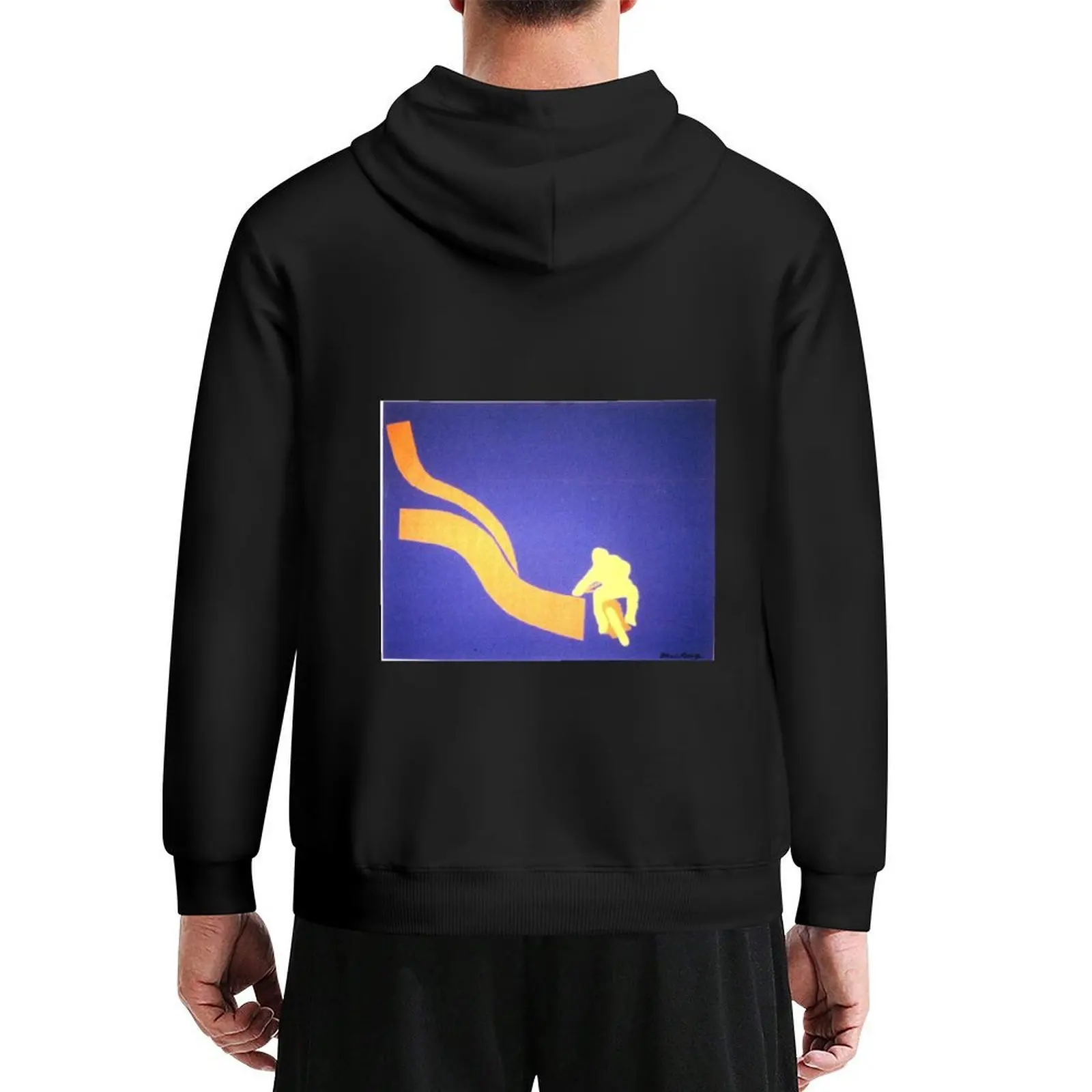 سترة بقلنسوة للرجال على الطراز الياباني من Blue Highways Before Me، معطف شتوي للرجال، ملابس رجالية بقلنسوة