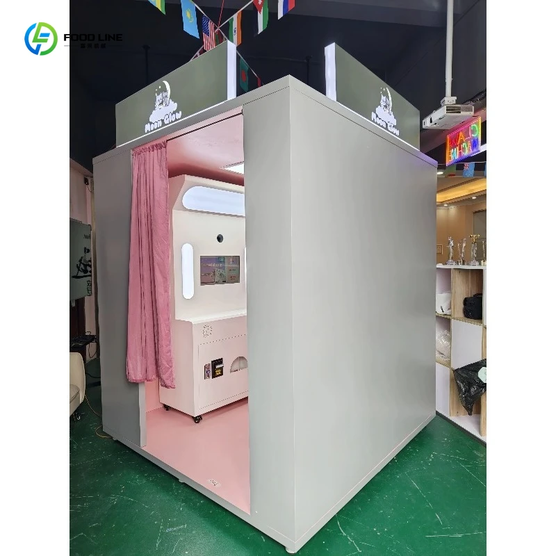 Customized Customize Selfie Photo Booth Shell Automatic Print Kiosk Enclosure HOT SALE Selfie Machine