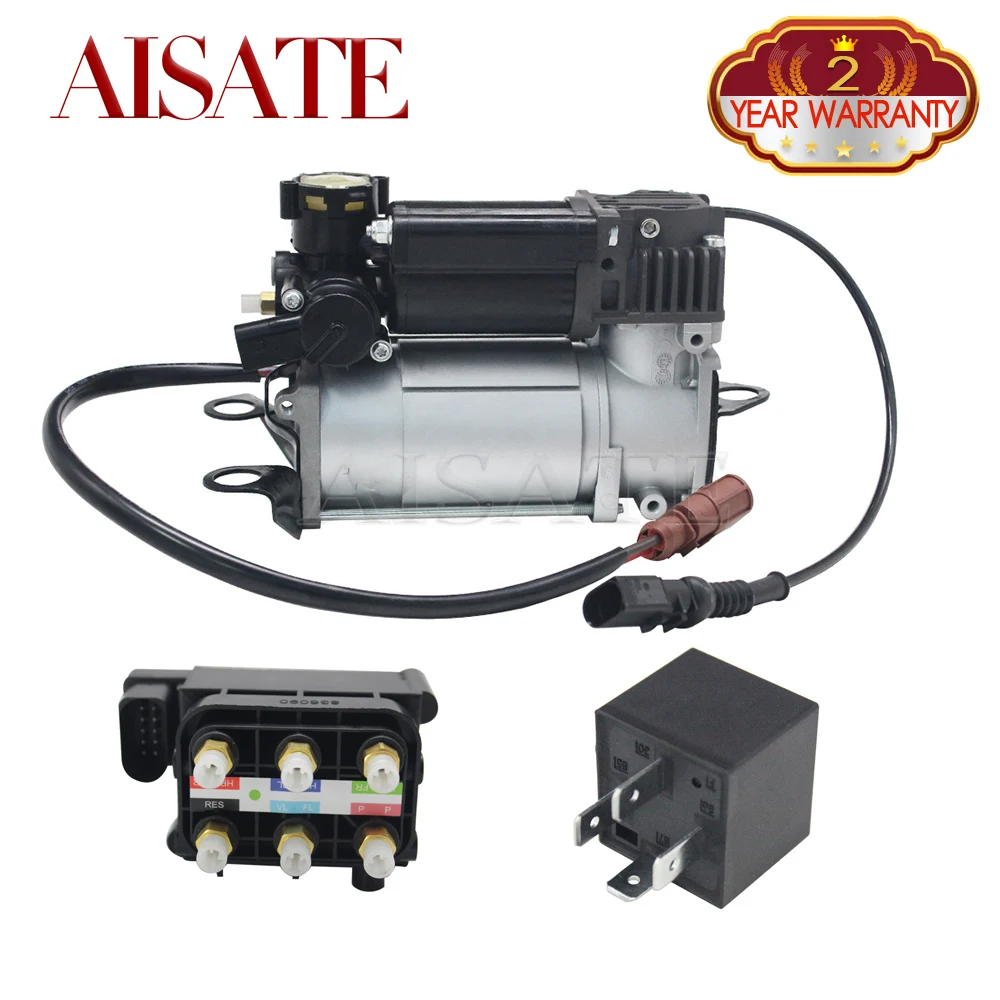 

Air Suspension Compressor Pump Valve Block Relay For Audi A6 Allroad C6 4F Quattro RS6 S6 2005-2011 4F0616005E 4F0616006