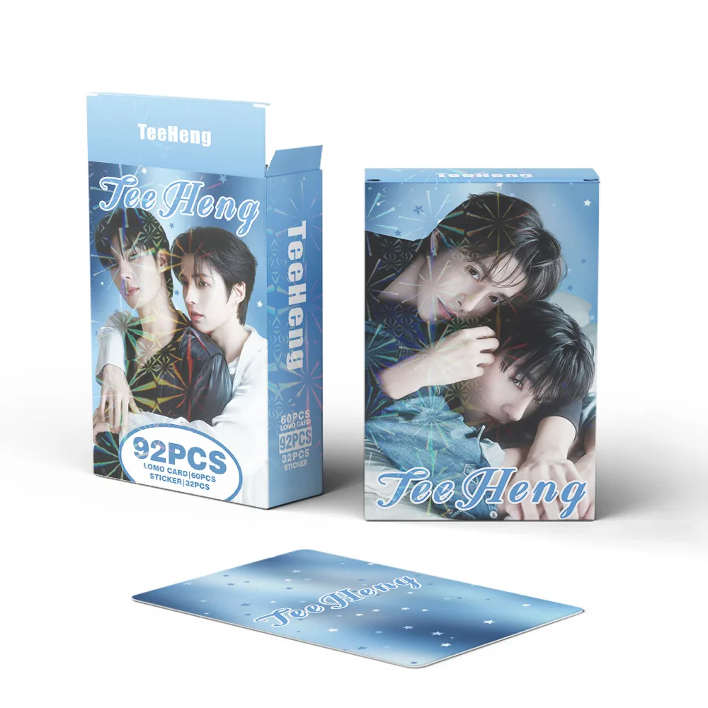 TeeHeng Character Prop Thailand Star BL CP Fashion Lomo Card Stickers Tee Heng Magazine Ins Photocard Decal Fans Collection Gift