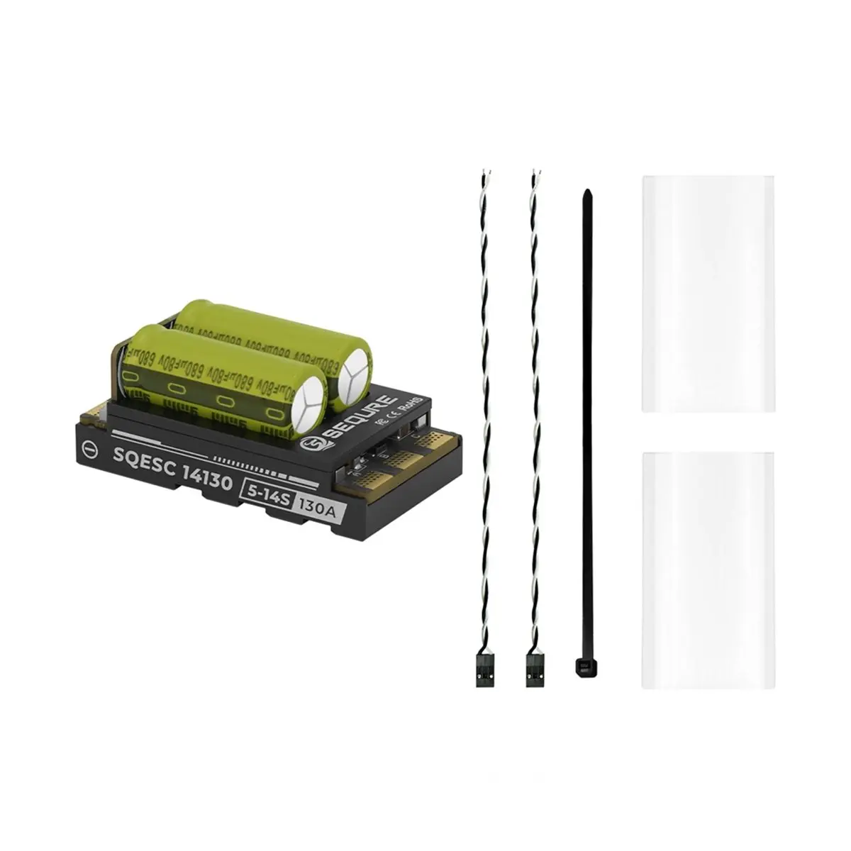 【DT56】14130 130A Brushless ESC 5-14S Lipo AM32 Firmware for Multi-Rotor Drones Airplane Models RC Car RC Ships