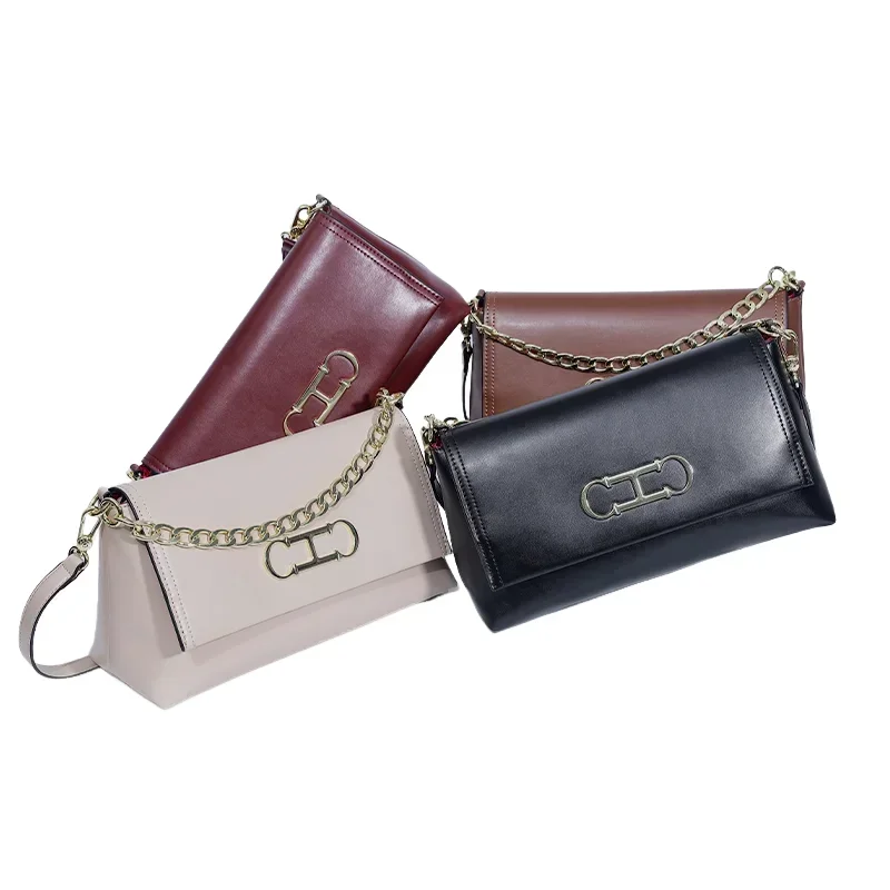

CH BBrand Women's Handbag New Versatile Solid Color Letter Design 2025 New Classic Daily Commuting Crossbody Bag Women