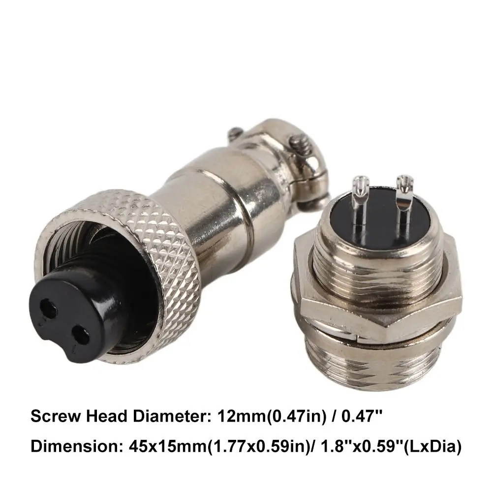 10 مجموعة GX12 2/3/5/6 دبوس موصل الطيران 12 مللي متر 5A الطيران التوصيل ذكر أنثى لوحة مقاومة للمياه موصل الاتصالات #4