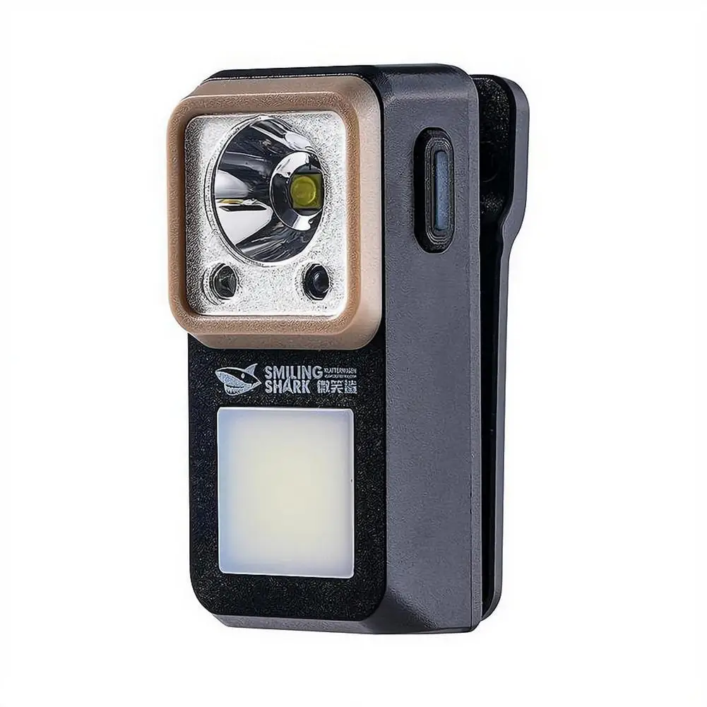 LED-Taschenlampe mit Magnetklemme für den Außenbereich, extrem lange Leuchtdauer, Arbeits- und Notfalllampe, wiederaufladbar, zum Anbringen, ideal zum Campen und Wandern. – Detail 2