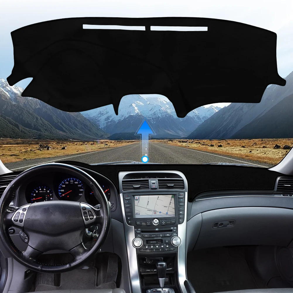 

For Acura TL 2004-2008 Car Inner Accessories Dashboard Cover Mat Sun Shade Reflect Light non-slip Pad Instrument Pan
