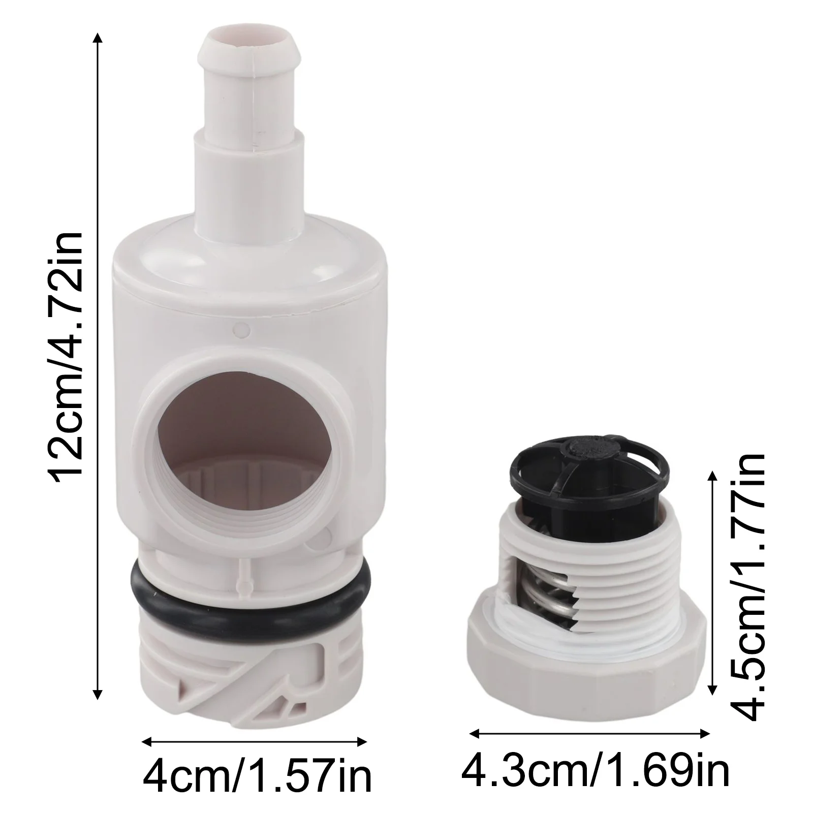 Pool Maintenance Tool Quick Disconnect Valve Reduces Risk Of Damage Seamless Compatibility With Pool Cleaners As Picture
