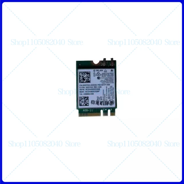 For inspiron 13 7370 2-in-1, wireless network interface card Bluetooth module 0K57GX
