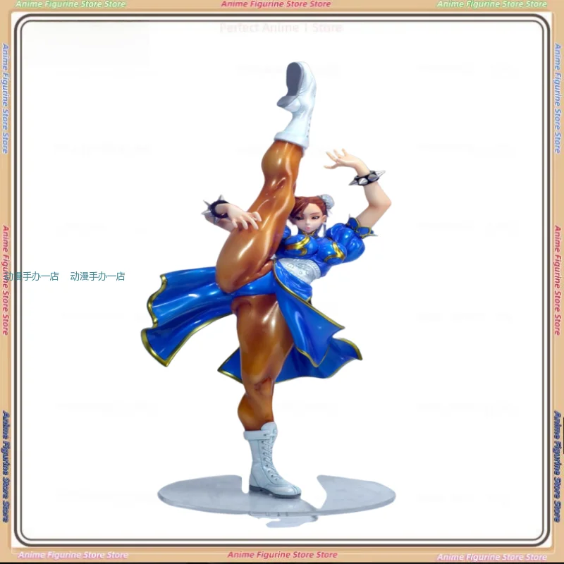 

Фигурки GK для взрослых, белая форма 1/5, Street Fighter Chun-Li, полуфабрикаты, аксессуары, без покраски